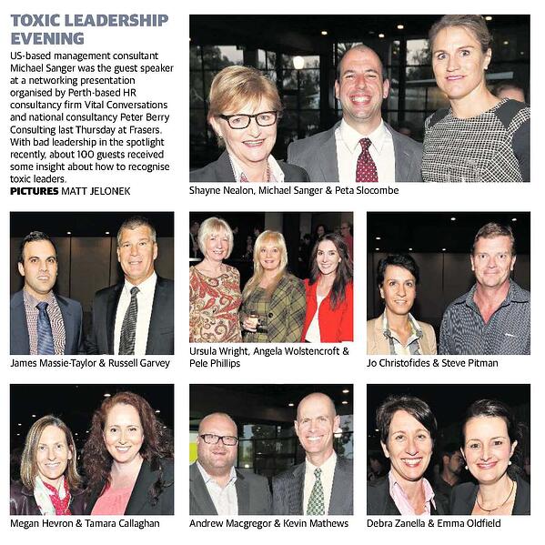Toxic Leadership Evening
