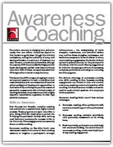 Awareness coaching